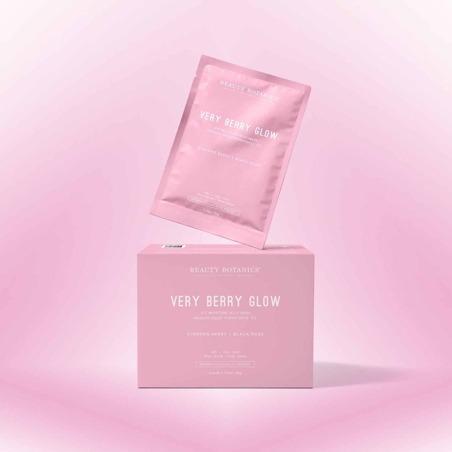 Very Berry Glow -5°C Moisture Jelly Mask - 6 Convenience Pack